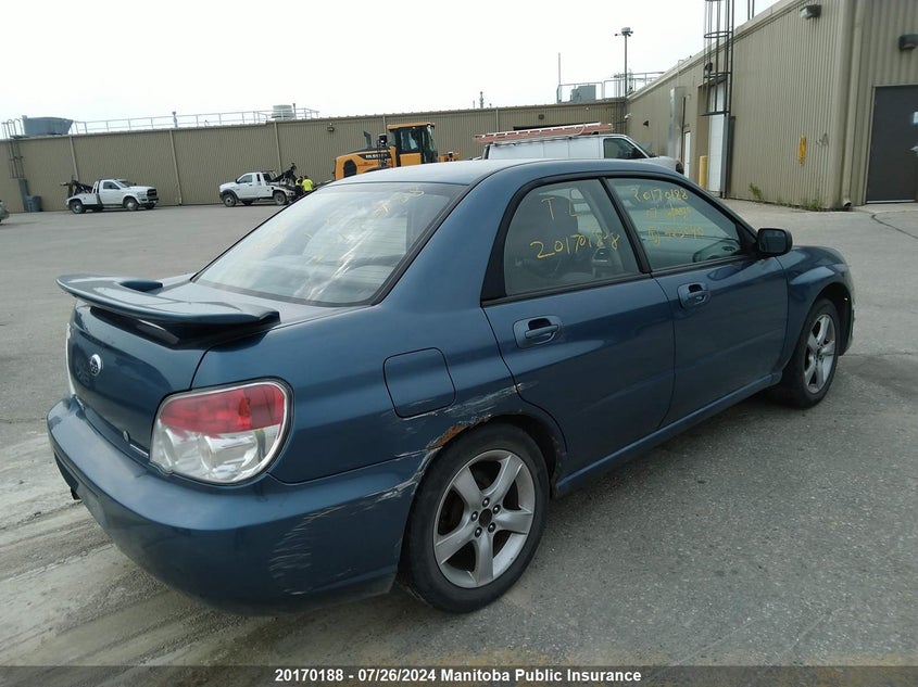 2007 Subaru Impreza 2.5I VIN: JF1GD61627H525040 Lot: 20170188