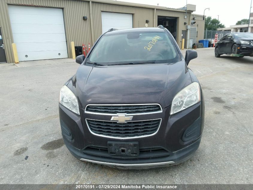 2014 Chevrolet Trax Lt VIN: 3GNCJLSB6EL201655 Lot: 20170191
