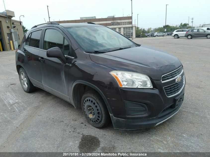 2014 Chevrolet Trax Lt VIN: 3GNCJLSB6EL201655 Lot: 20170191