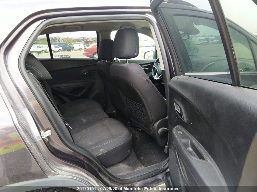 2014 Chevrolet Trax Lt VIN: 3GNCJLSB6EL201655 Lot: 20170191