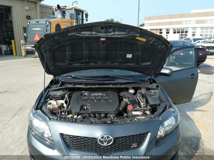 2010 Toyota Corolla S VIN: 2T1BU4EE9AC379953 Lot: 20170192