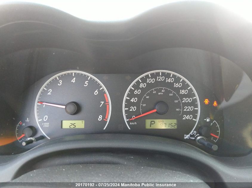 2010 Toyota Corolla S VIN: 2T1BU4EE9AC379953 Lot: 20170192