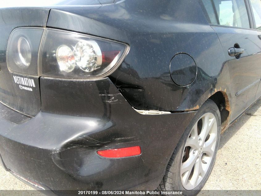 2007 Mazda Mazda3 Gt VIN: JM1BK323X71741630 Lot: 20170199