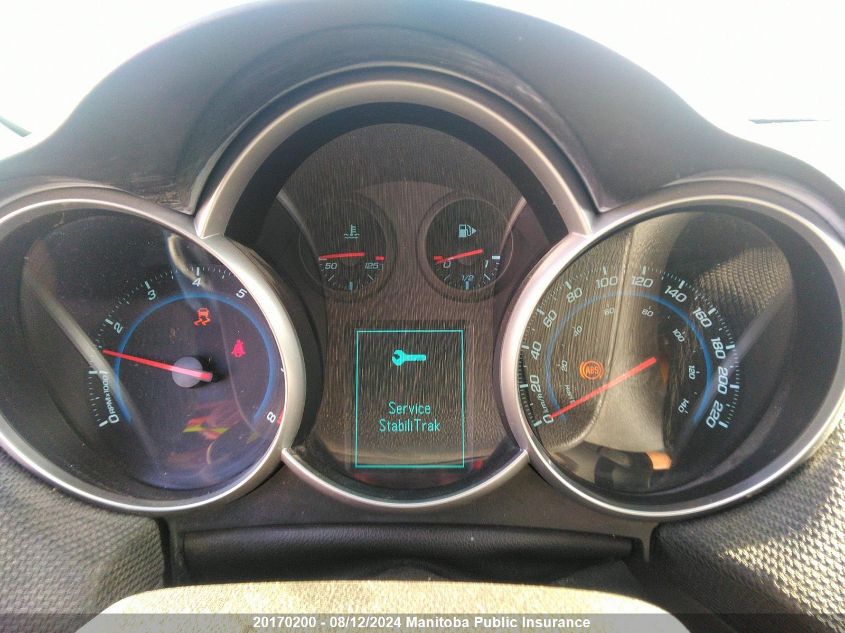 2014 Chevrolet Cruze Lt Turbo VIN: 1G1PE5SB7E7336263 Lot: 20170200