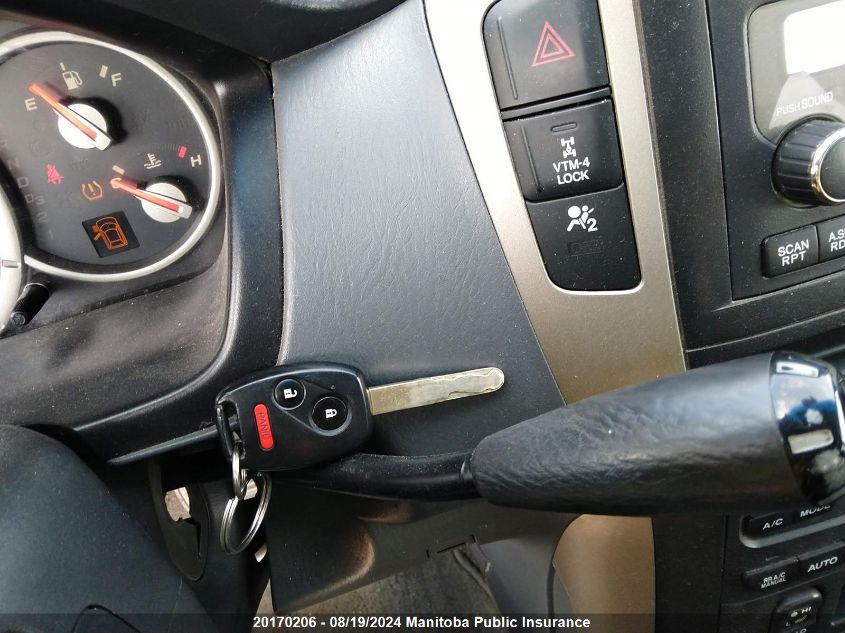 2006 Honda Pilot Ex-L VIN: 2HKYF18526H002819 Lot: 20170206