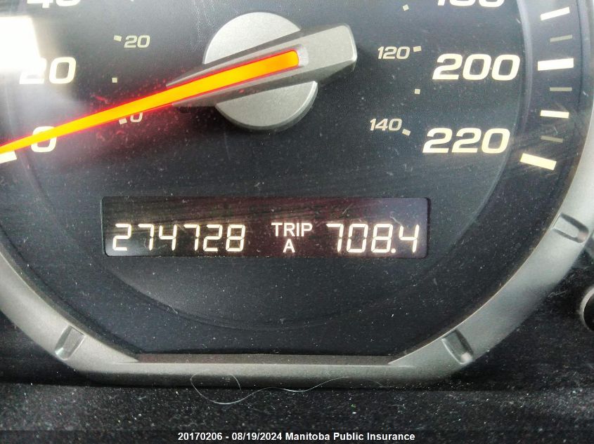 2006 Honda Pilot Ex-L VIN: 2HKYF18526H002819 Lot: 20170206