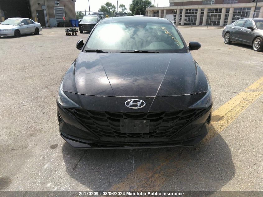 2021 Hyundai Elantra Preferred VIN: KMHLM4AG0MU076414 Lot: 20170209