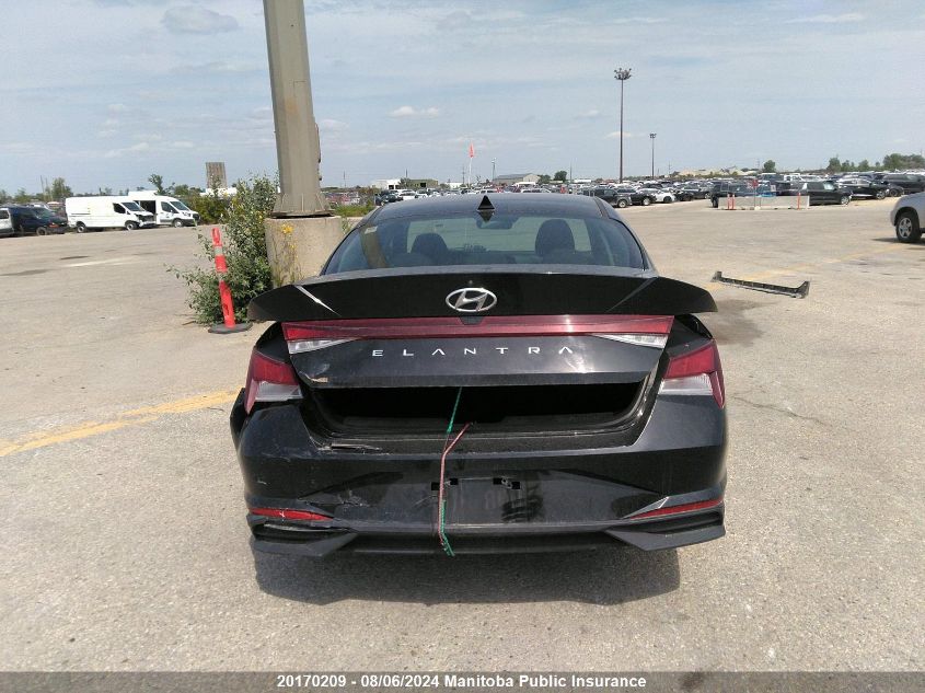2021 Hyundai Elantra Preferred VIN: KMHLM4AG0MU076414 Lot: 20170209