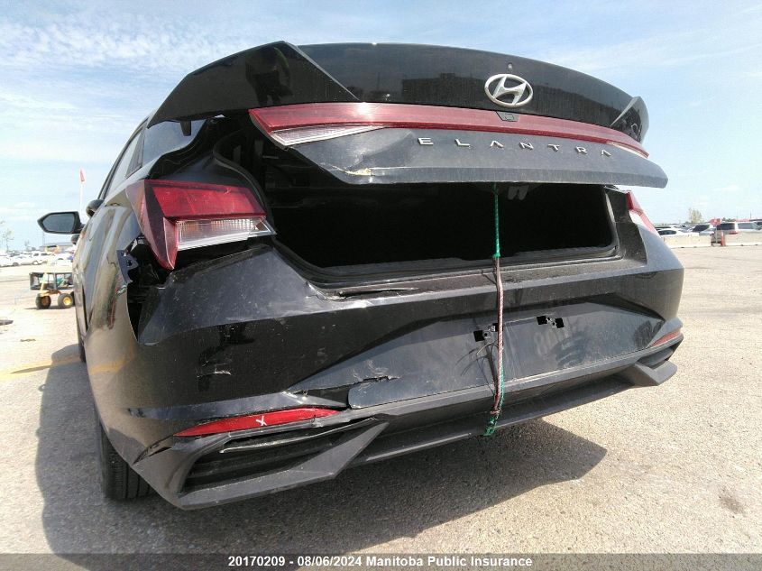 2021 Hyundai Elantra Preferred VIN: KMHLM4AG0MU076414 Lot: 20170209