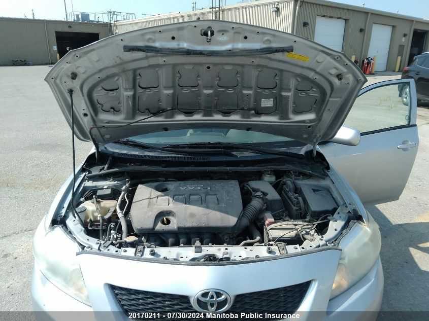 2010 Toyota Corolla VIN: 2T1BU4EE3AC375378 Lot: 20170211