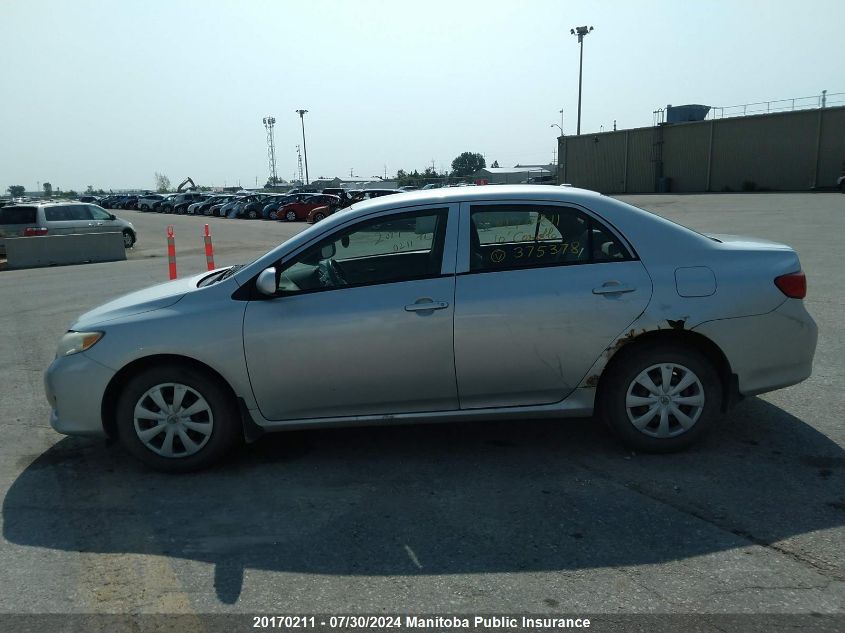 2010 Toyota Corolla VIN: 2T1BU4EE3AC375378 Lot: 20170211