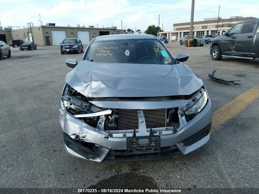 2018 Honda Civic Lx VIN: 2HGFC2F5XJH011120 Lot: 20170225