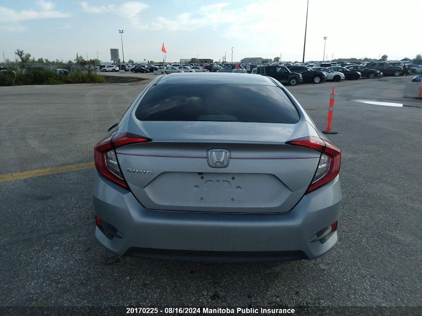 2018 Honda Civic Lx VIN: 2HGFC2F5XJH011120 Lot: 20170225