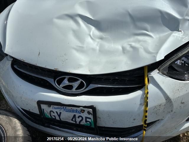 2011 Hyundai Elantra Gl VIN: 5NPDH4AE2BH025743 Lot: 20170254