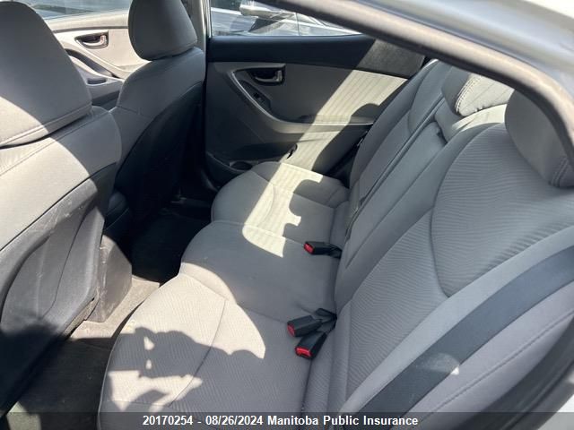 2011 Hyundai Elantra Gl VIN: 5NPDH4AE2BH025743 Lot: 20170254