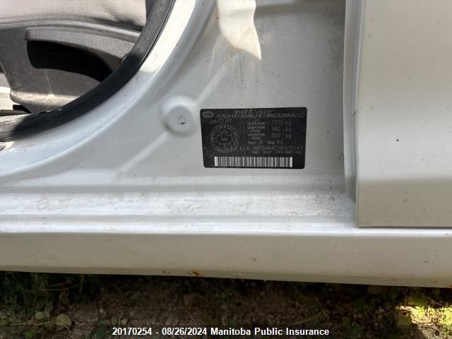 2011 Hyundai Elantra Gl VIN: 5NPDH4AE2BH025743 Lot: 20170254