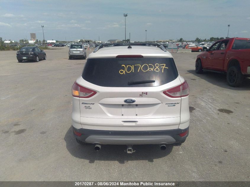 2013 Ford Escape Titanium VIN: 1FMCU9J97DUB48014 Lot: 20170287