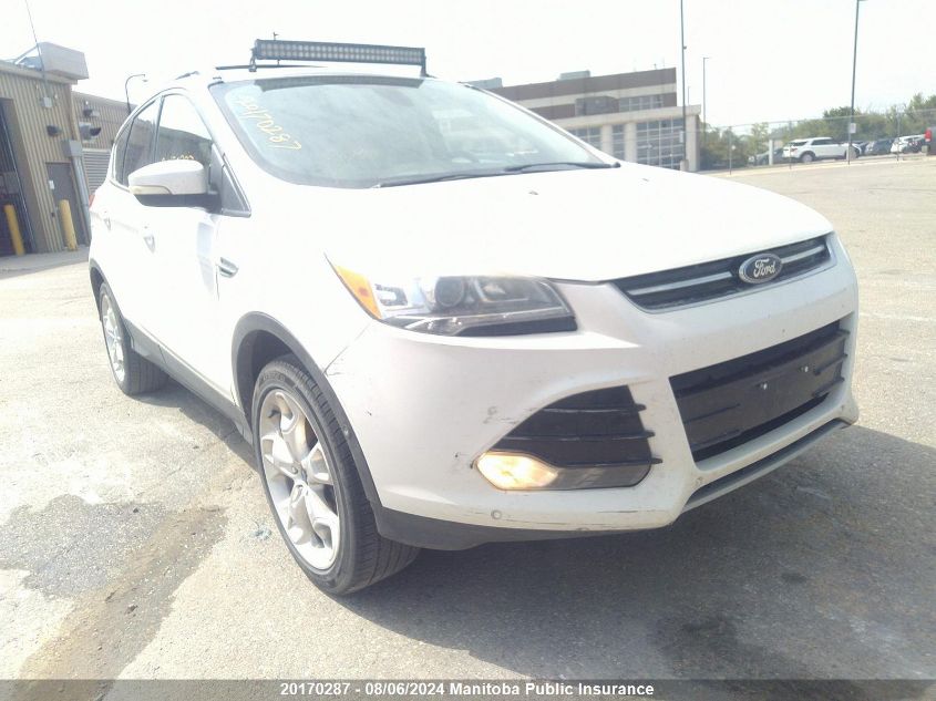 2013 Ford Escape Titanium VIN: 1FMCU9J97DUB48014 Lot: 20170287