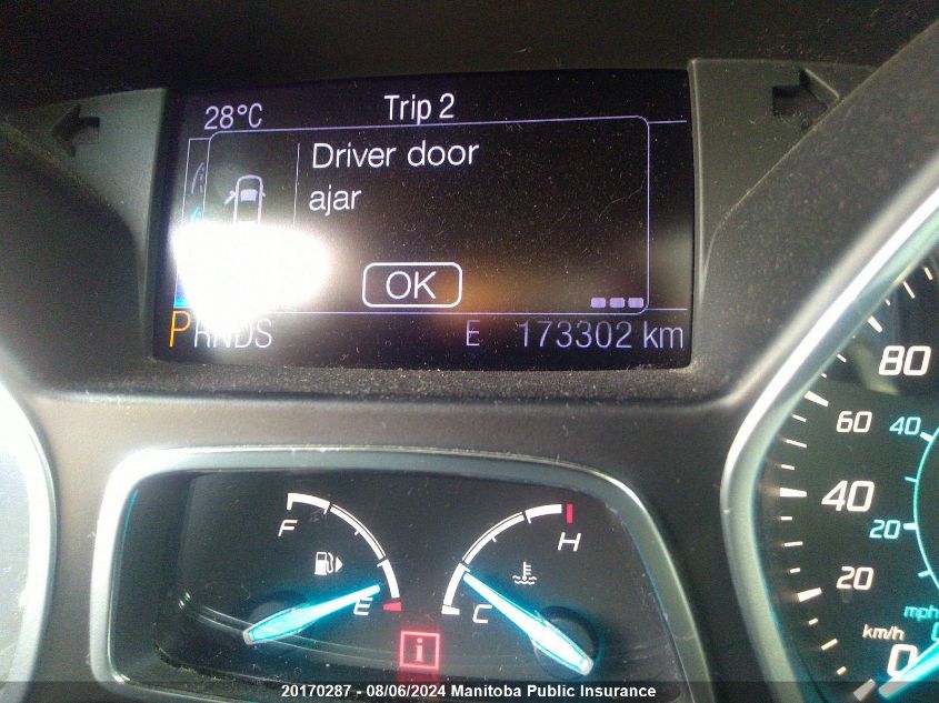 2013 Ford Escape Titanium VIN: 1FMCU9J97DUB48014 Lot: 20170287