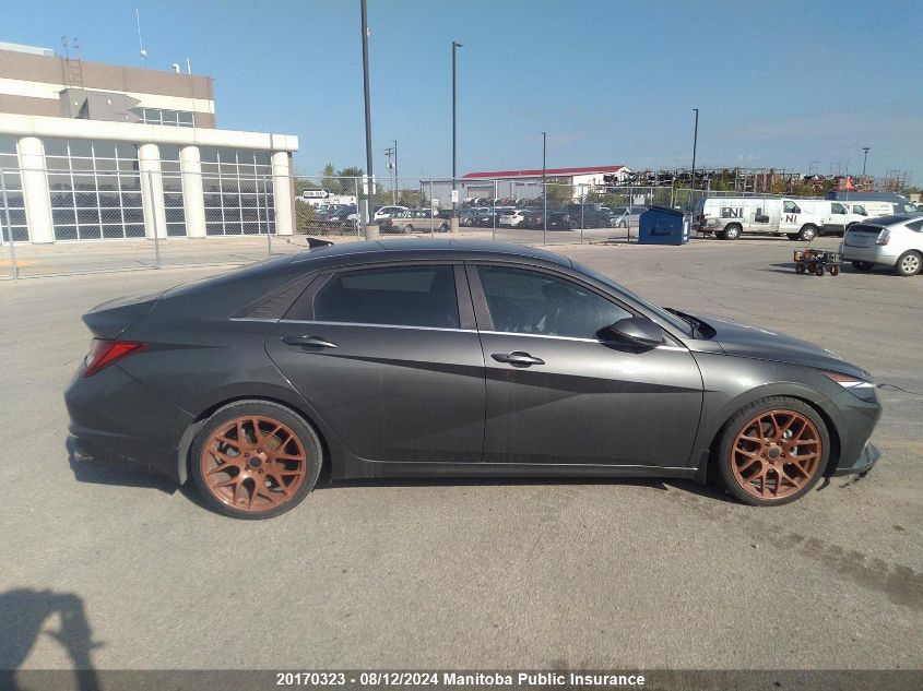 2022 Hyundai Elantra Ultimate VIN: KMHLN4AG2NU269260 Lot: 20170323