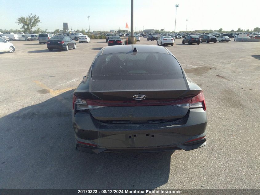 2022 Hyundai Elantra Ultimate VIN: KMHLN4AG2NU269260 Lot: 20170323