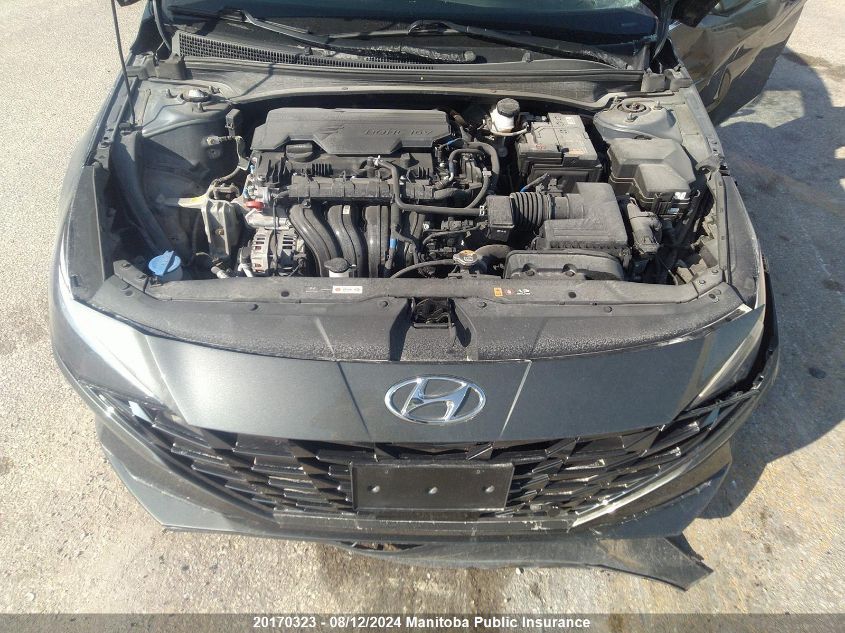 2022 Hyundai Elantra Ultimate VIN: KMHLN4AG2NU269260 Lot: 20170323