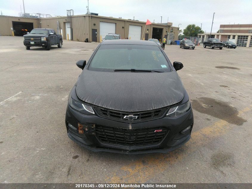 2018 Chevrolet Cruze Lt VIN: 3G1BE6SM6JS585036 Lot: 20170345