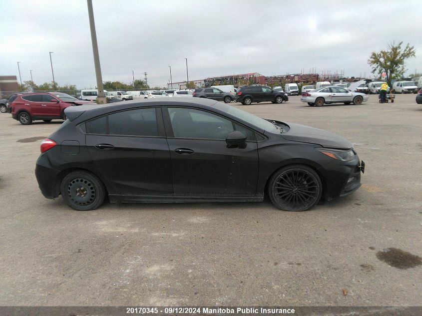 2018 Chevrolet Cruze Lt VIN: 3G1BE6SM6JS585036 Lot: 20170345