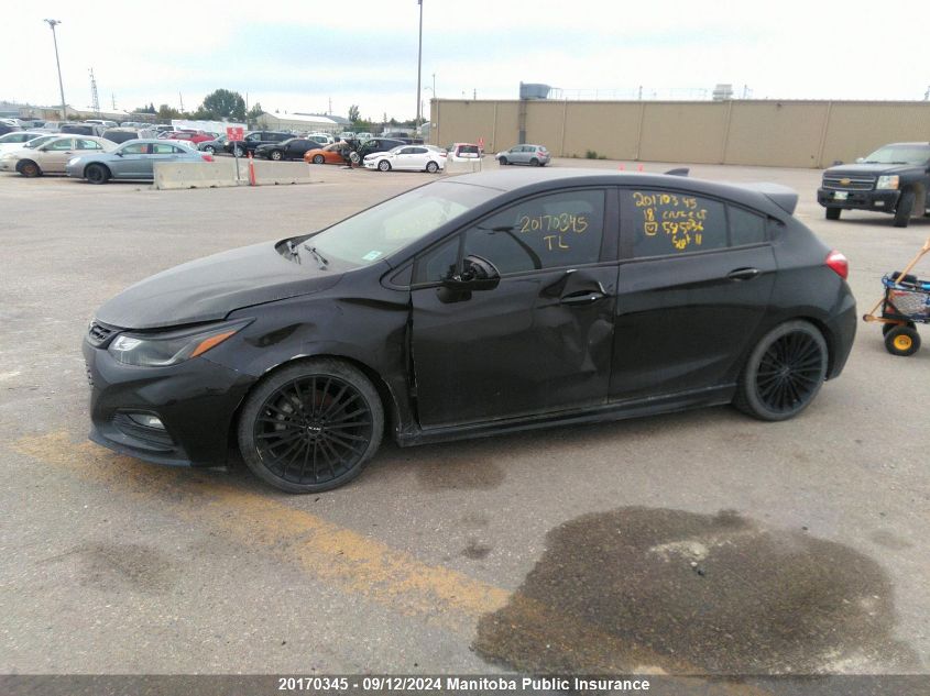 2018 Chevrolet Cruze Lt VIN: 3G1BE6SM6JS585036 Lot: 20170345