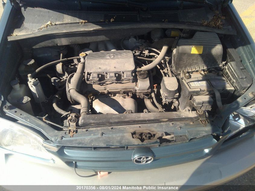 2000 Toyota Sienna Le V6 VIN: 4T3ZF13C3YU256951 Lot: 20170356