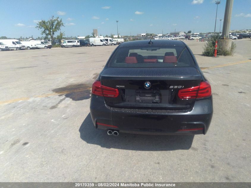 2018 BMW 330I xDrive VIN: WBA8D9C51JA012573 Lot: 20170359
