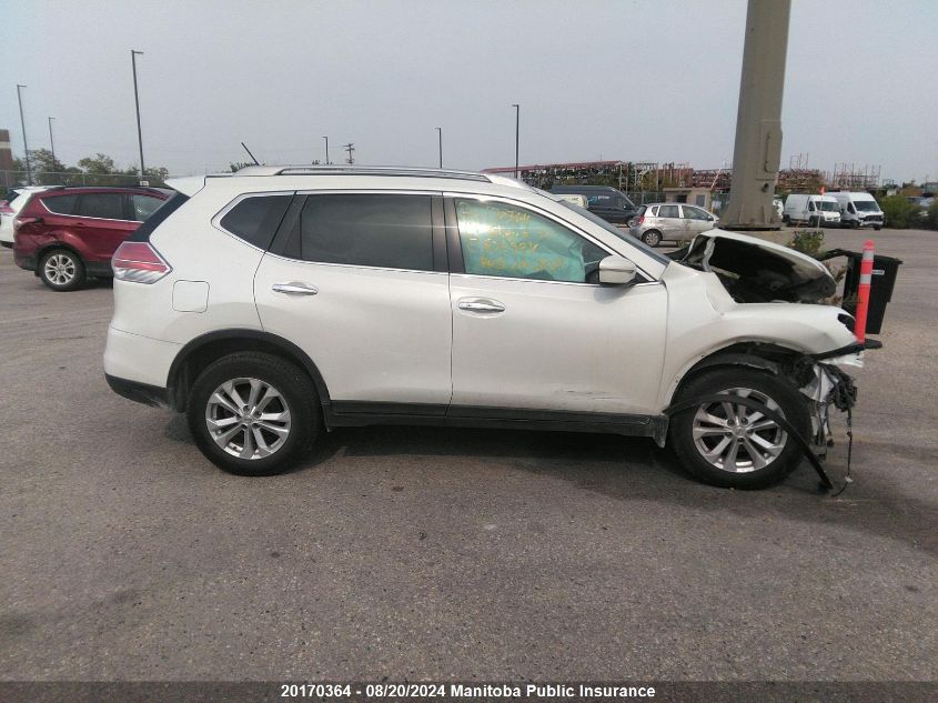 2015 Nissan Rogue Sv VIN: 5N1AT2MV9FC806984 Lot: 20170364