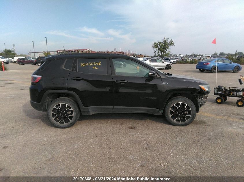 2020 Jeep Compass Sport VIN: 3C4NJDAB0LT197396 Lot: 20170368