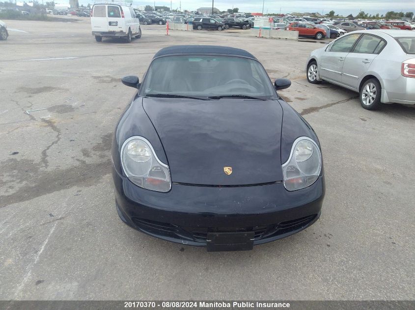 2004 Porsche Boxster S VIN: WP0CB29824U661751 Lot: 20170370