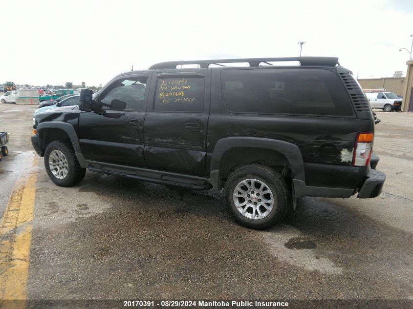 2004 Chevrolet Suburban 1500 Lt VIN: 3GNFK16T84G201603 Lot: 20170391