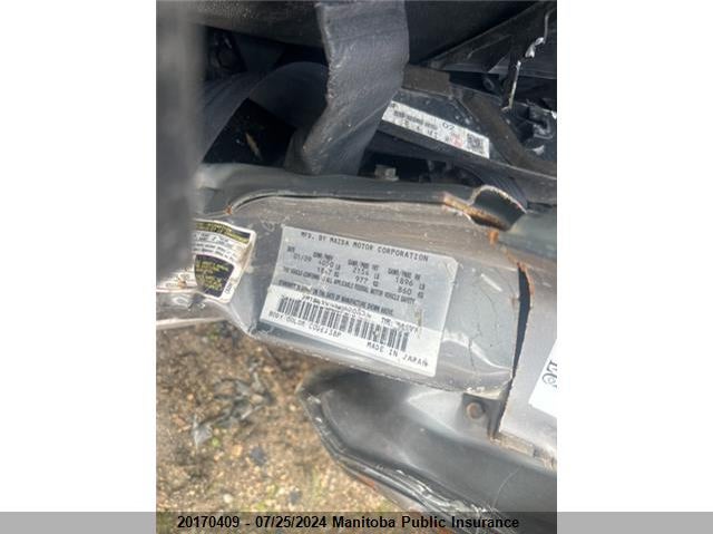 2009 Mazda 3 Mazda Gs VIN: JM1BK32FX91208657 Lot: 20170409