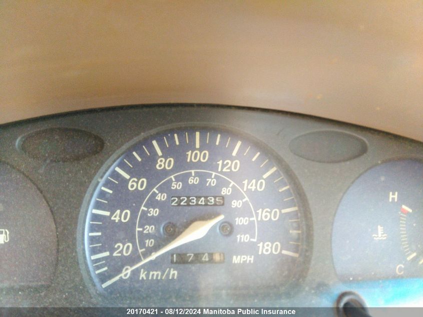 1999 Toyota Tercel Ce VIN: JT2BC53L8X0394577 Lot: 20170421