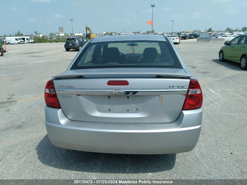 2007 Chevrolet Malibu Lt V6 VIN: 1G1ZT58N97F147493 Lot: 20170472