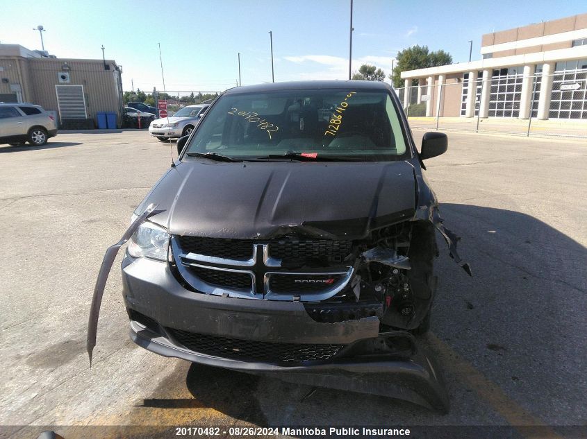 2016 Dodge Grand Caravan Se VIN: 2C4RDGBG2GR209254 Lot: 20170482