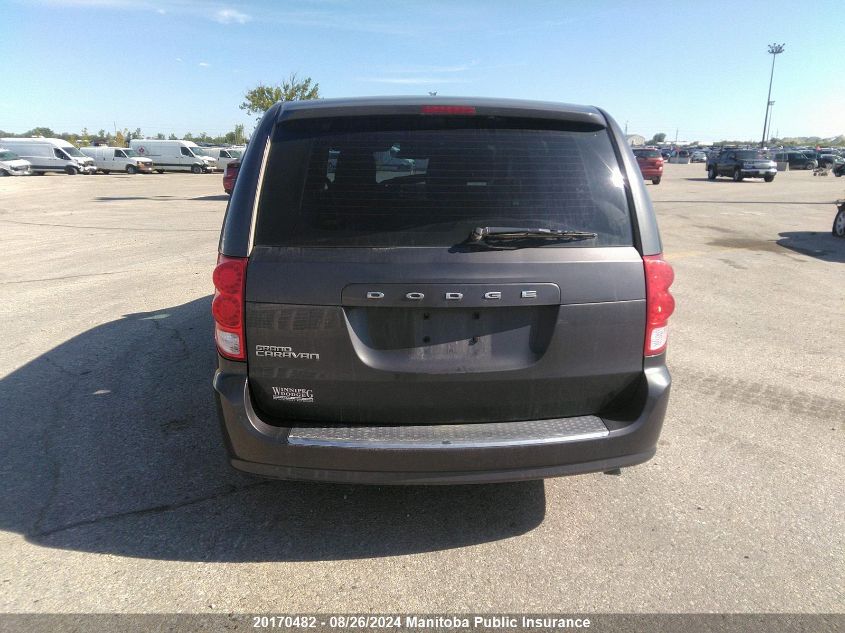 2016 Dodge Grand Caravan Se VIN: 2C4RDGBG2GR209254 Lot: 20170482