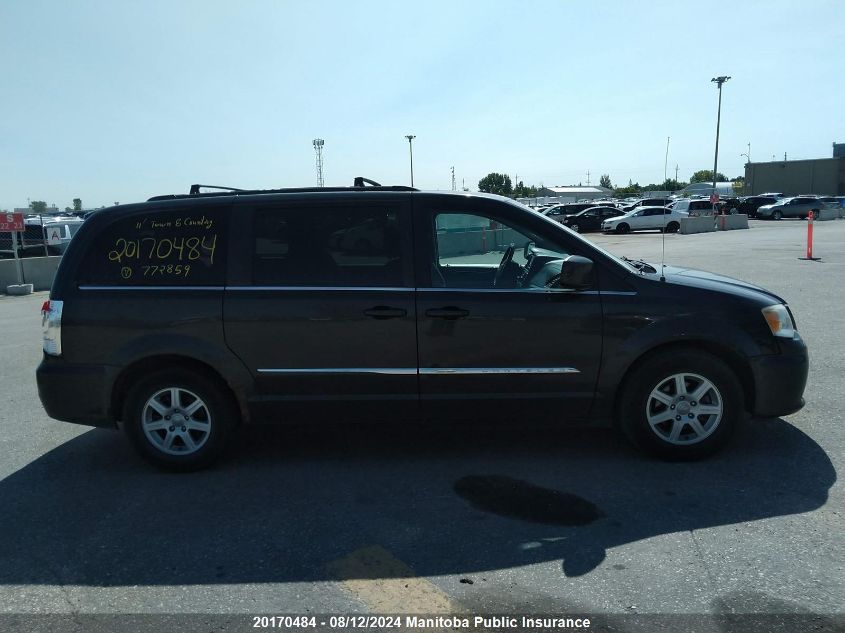 2011 Chrysler Town & Country Touring VIN: 2A4RR5DG4BR772859 Lot: 20170484