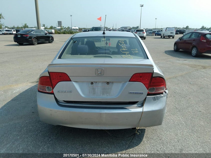 2008 Honda Civic Hybrid VIN: JHMFA362X8S800711 Lot: 20170501