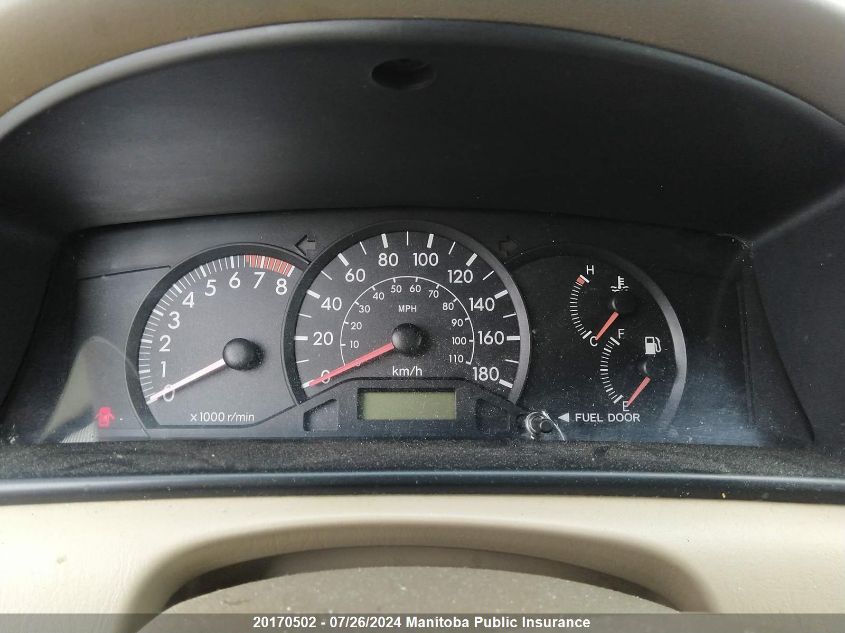 2005 Toyota Corolla Le VIN: 2T1BR32EX5C889895 Lot: 20170502