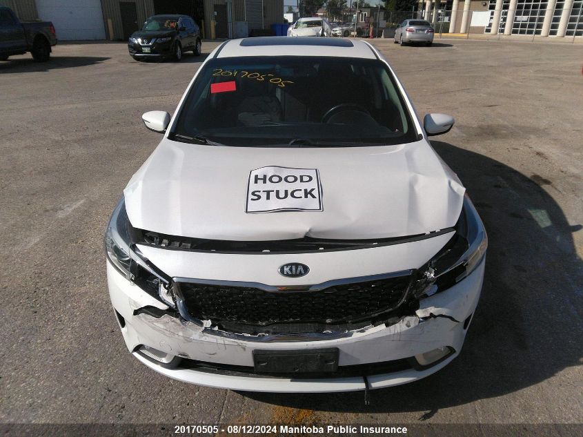 2017 Kia Forte Ex VIN: 3KPFL4A82HE019438 Lot: 20170505