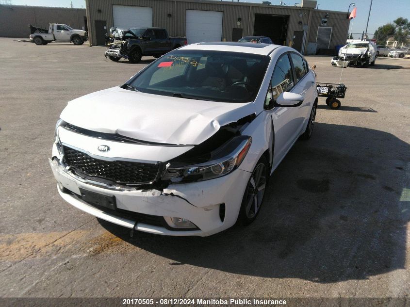 2017 Kia Forte Ex VIN: 3KPFL4A82HE019438 Lot: 20170505