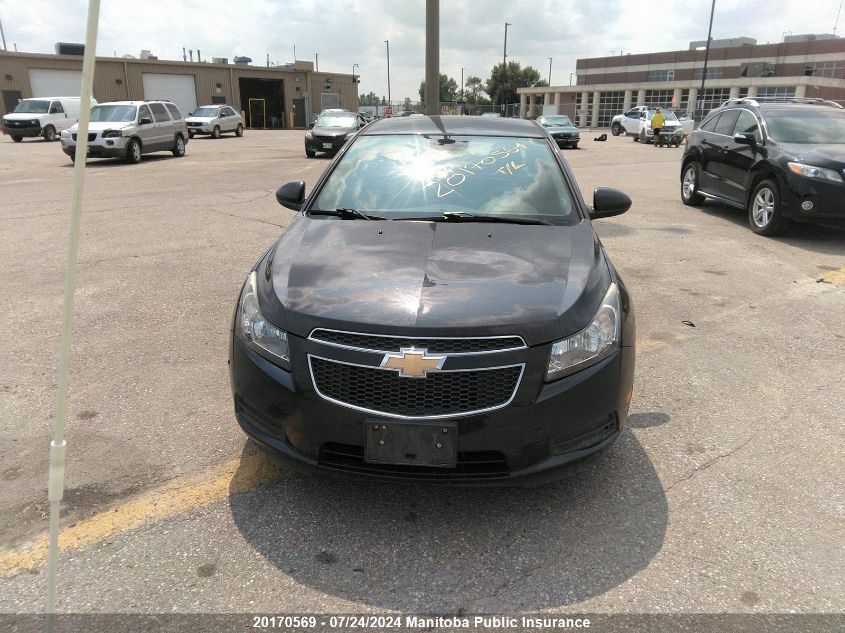 2012 Chevrolet Cruze Lt Turbo VIN: 1G1PF5SC9C7390960 Lot: 20170569