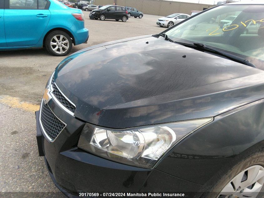 2012 Chevrolet Cruze Lt Turbo VIN: 1G1PF5SC9C7390960 Lot: 20170569