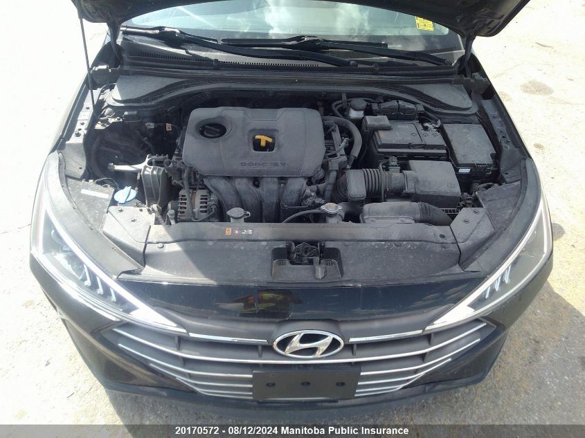 2020 Hyundai Elantra Preferred VIN: KMHD84LF5LU074931 Lot: 20170572