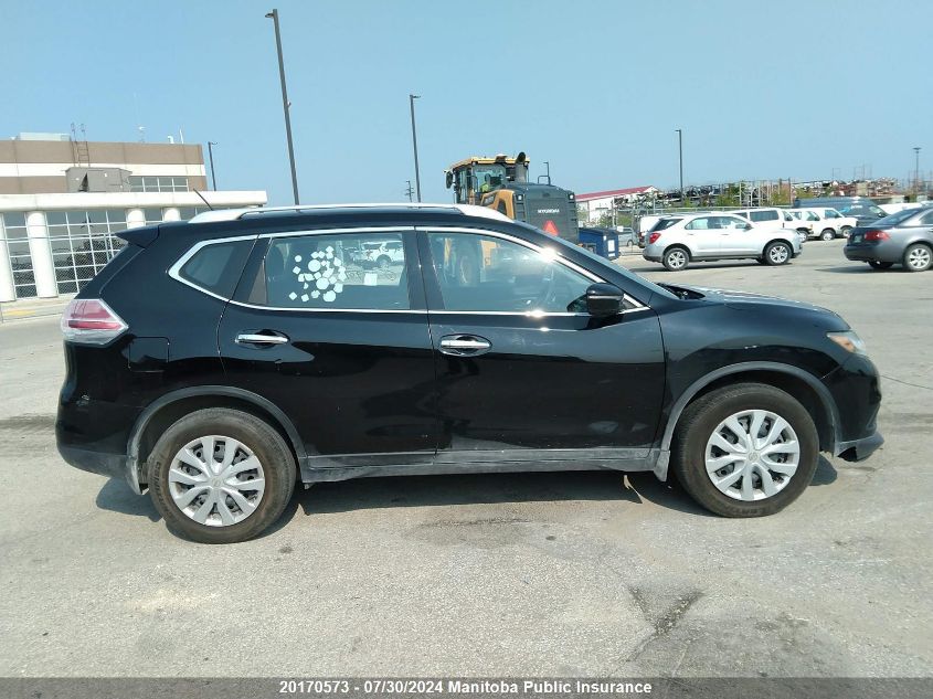 2015 Nissan Rogue S VIN: 5N1AT2MT5FC879011 Lot: 20170573