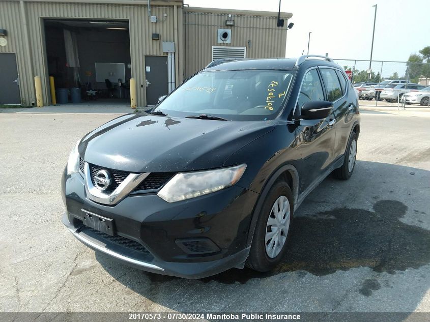 2015 Nissan Rogue S VIN: 5N1AT2MT5FC879011 Lot: 20170573